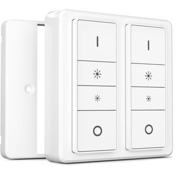 IYOKI® Classic Switch Cover for Philips Hue Dimmer V1, 2-Gang